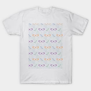 Glasses Pattern | 6 Colored T-Shirt